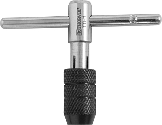 Вороток-держатель Т-образный с быстрозажимным патроном для метчиков ручных M6-12, THORVIK - фото 1