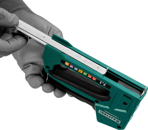 Фото 8 товара Степлер для скоб "Universal" (7-в-1) KRAFTOOL,31524 скобы 53, 53F, 140, 13, 36, 300, 500