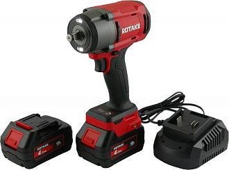 (T2-40D) Гайковерт ударный аккумуляторный бесщёточный 1/2"DR, 18В, 1180 Нм, THORVIK - фото 7