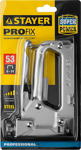 Фото 7 товара Степлер Pro STAYER скобы 53,53 3150_z01