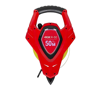Измерительная рулетка с поверкой 50м 12мм RGK R-50 - фото 1