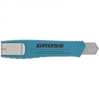 Нож, 160 мм, мет. корпус, е лезвие 18 мм (SK-5), мет. направляющая, клипса для ремня Gross - фото 6