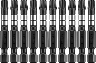 Биты TORX Impact Pro, KRAFTOOL ,26195-30-50-S10TX30, 50 мм, 10 шт. - фото 2