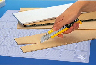 OLFA 18 мм, сегментированное лезвие, трещеточный фиксатор, Нож для тяжелых работ OL-L-1 - фото 7