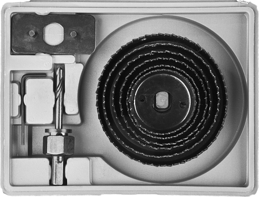 Фото 3 товара Набор коронок по дереву STAYER 8 шт: d=51-57-67-76-88-102 мм, 29600-H8