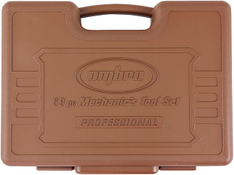 Набор инструмента универсальный 1/4", 1/2"DR, 69 предметов, Ombra - фото 5