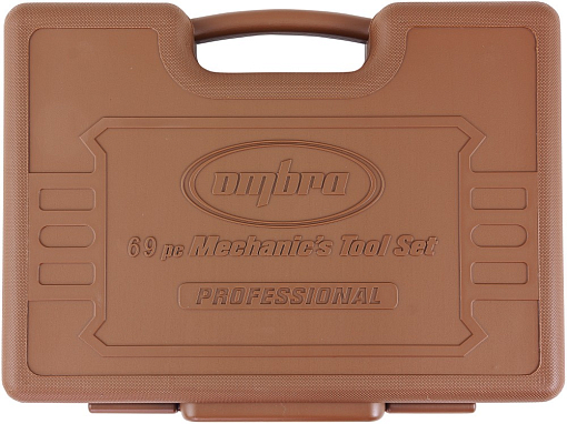 Фото 4 товара Набор инструмента универсальный 1/4", 1/2"DR, 69 предметов, Ombra