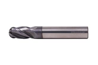 Фреза сферическая 4,0х4х8х75 z=4 nACo Qtool - фото 1