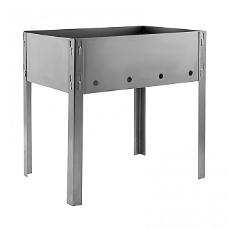 Мангал эконом 350 x 250 x 350 мм, Россия Camping Palisad - фото 1