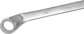Ключ гаечный накидной изогнутый серии ARC, 14х16 мм, THORVIK - фото 4