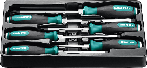 Фото 1 товара Набор из 6 предметов ударных отверток IMPACT PRO, Kraftool