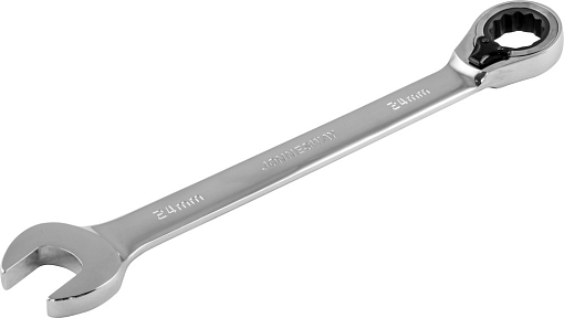 Фото 3 товара Ключ гаечный комбинированный трещоточный с реверсом, 24 мм, Jonnesway