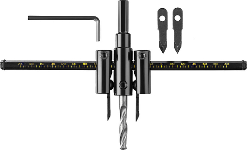 Фото 0 товара Сверло регулируемое STAYER "Балеринка" 2944-200 40-200 мм, двурезцовое, по дереву