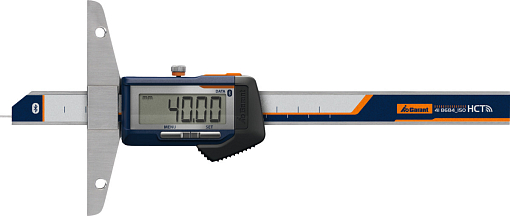 Фото 1 товара Штангенглубиномер с цифр. индикатором HCT IP67 с Bluetooth 150 мм