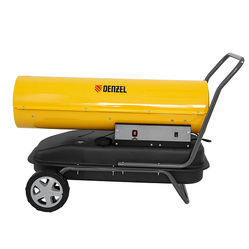 Фото 2 товара Дизельная тепловая пушка DHG-50, 50 кВт, 1100 м3/ч, прямой нагрев Denzel