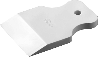 Шпатель резиновый STAYER 60 мм, белый, 1027-60 - фото 2