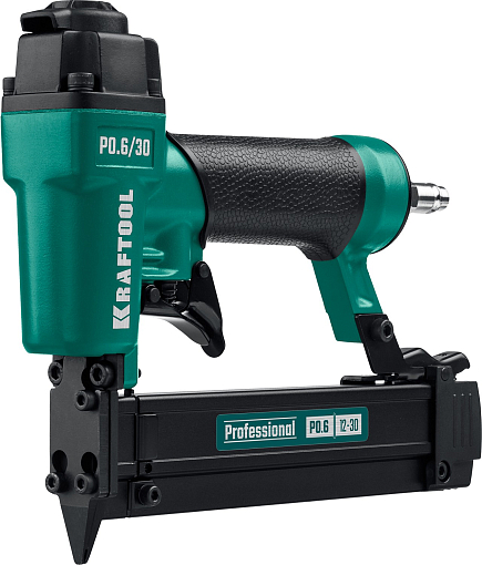 Фото 1 товара Нейлер (гвоздезабиватель) пневматический для шпилек KRAFTOOL тип P0.6 (12-30 мм), 31963 