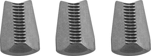 Фото 0 товара Губки зажимного механизма заклепочника пневматического JAT-1058VT, 3 предмета, Jonnesway