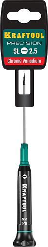 Фото 3 товара Отвертка SL 2.5 для точных работ Precision, Kraftool