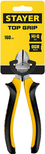 Фото 1 товара Бокорезы TOPGrip 2205-5-16_z02 STAYER 160 мм