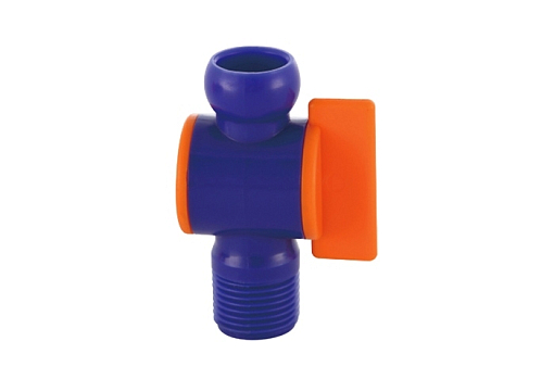 Фото 0 товара Клапан NPT с внешней резьбой СОЖ 3/8" - 3/8 с вентилем Qtool