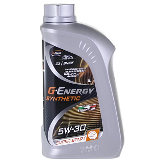 Моторное масло G-Energy SyntheticActive 5W-30, 1л - фото 1