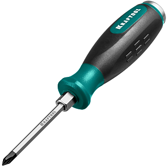 Отвертка PH1x75 мм, ударная, Kraftool - фото 4
