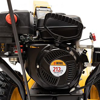 Бензиновая снегоуборочная машина SB 560 LP, 212 cc, электростартер, фара Denzel - фото 3