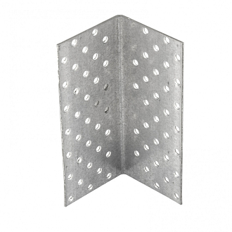 Крепежный уголок равносторонний 2 мм, KUR 60 x 60 x 140 мм Россия Сибртех - фото 2