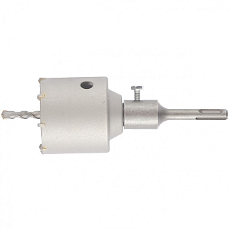 Коронка по бетону в сборе, М22 х 68 мм, SDS Plus Сибртех - фото 1