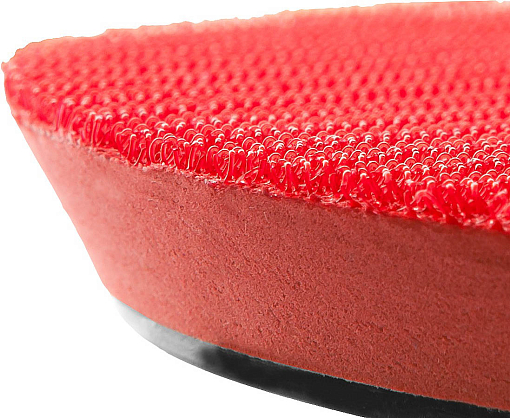 Фото 2 товара Тарелка опорная для УШМ STAYER 125 мм, М14, на липучке, полиуретановая вставка, 35744-125