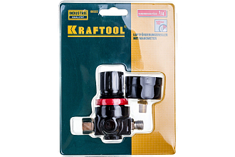 Регулятор подачи воздуха с манометром KRAFTOOL EXPERT QUALITAT 06503 рабочее давление 10 бар - фото 2