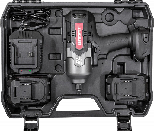 Фото 3 товара Гайковерт ударный аккумуляторный бесщёточный 1/2"DR, 21В, 1700 Нм, THORVIK