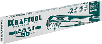 Ключ трубный KRAFTOOL PANZER-90 2734-15_z02 №2, прямые губки - фото 3