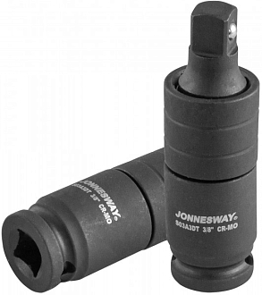 Шарнир карданный ударный трехсекционный, 3/8"DR, Jonnesway - фото 1