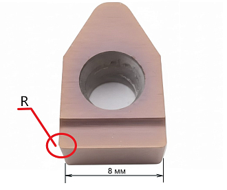 FD08-R0.6-ZP30 пластина отрезная Qtool - фото 2