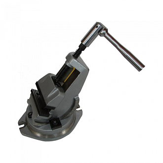 Тиски станочные чугун поворотные в 2х плоскостях 7200-0206-17 L=100мм - фото 1