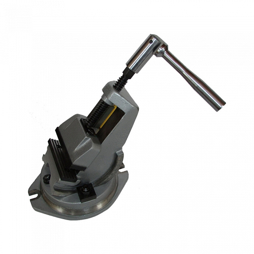 Фото 0 товара Тиски станочные чугун поворотные в 2х плоскостях 7200-0206-17 L=100мм