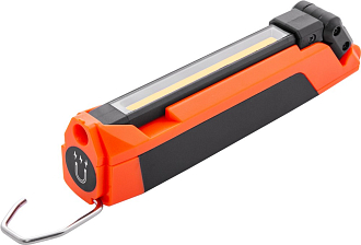 Фонарь светодиодный аккумуляторный, переносной, складной, с световым пучком 500+200 Лм, Ombra - фото 5