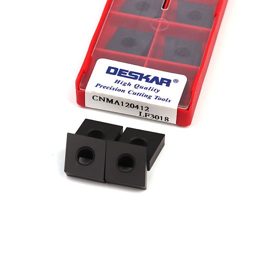 Фото 4 товара CNMG120412 LF3018 токарная пластина Deskar