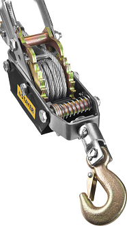 Лебедка ручная рычажная STAYER MAXPull 4310-4 4 т, 3 м,  - фото 6