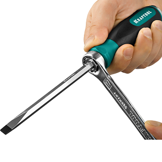 Отвертка SL8х150 мм, ударная Impact, Kraftool - фото 5