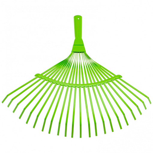 Фото 1 товара Грабли веерные стальные, 425 мм, 22 плоских зуба, эмалированные, без черенка, Palisad