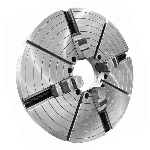 Фото 3 товара Патрон токарный 4-х кулачковый ручной с независимым перемещением кулачков 7103-200.A5 БЗСП