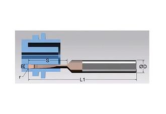 MVR 6 B2.0 L10 минирезец Deskar - фото 2