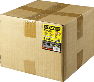 Дюбель-гвоздь полипропиленовый с потайным бортиком STAYER 60 x 8 мм, 1000 шт., 30640-08-060 - фото 2