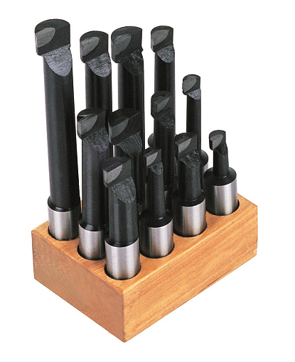 Фото 1 товара Комплект резцов к расточной головке D-75 (ВК8, 12 шт.)