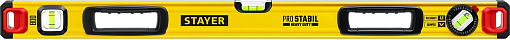 Фото 7 товара Уровень строительный фрезерованный STAYER 800 мм, 3 глазка, точность 0.5 мм/м, PRO STABIL 3471-080_z02