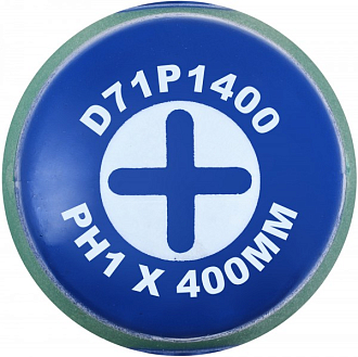 Отвертка стержневая крестовая ANTI-SLIP GRIP, PH1x400 мм, Jonnesway - фото 2