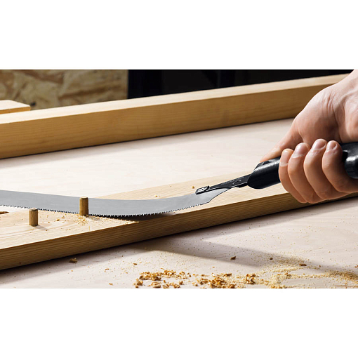 Фото 5 товара Ножовка (пила) Cobra PullSaw STAYER 16 TPI, 300 мм, 15088 Professional